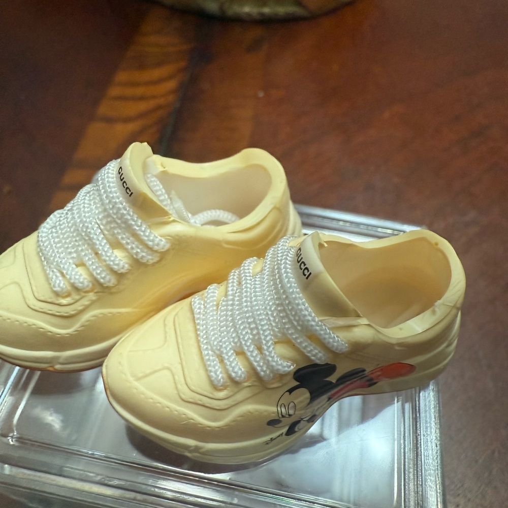 Brand new Gucci design labubu Sneakers Mickey Mouse